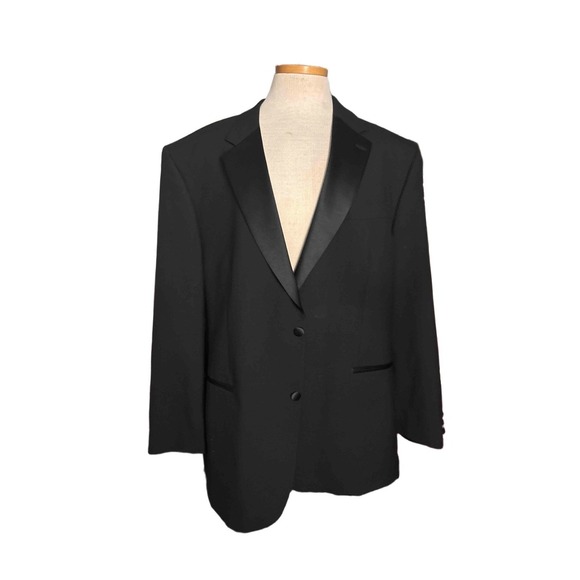 Geoffrey Beene Other - Geoffrey Beene  BLACK 100% Wool Tuxedo | Size 46R